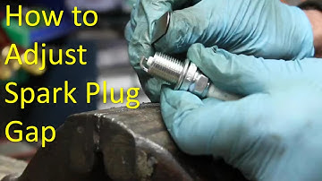 How to adjust spark plug gap and How to close spark plug gap