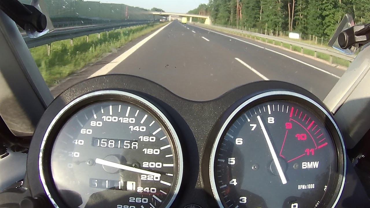 opdagelse fungere Anmelder BMW K1200RS TOP SPEED - YouTube