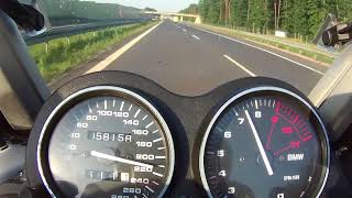 BMW K1200RS TOP SPEED