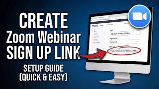 How to Create a Zoom Webinar Registration Link (2026 Update)