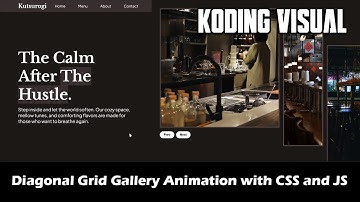Diagonal Grid Gallery Animation with CSS and JS