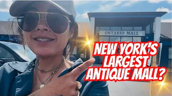 “Go Big Or Go Home; New York’s LARGEST ANTIQUE MALL?!”| SHOP WITH ME | THRIFTING | VINTAGE RESALE