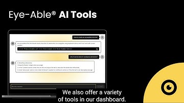 Eye-Able® Digital Solutions demovideo subtitled (EN)
