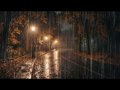 Rain Sounds for Sleep: Heavy Rain and Thunderstorm for Sleeping, Deep Relaxation & Insomnia Relief