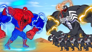 9999 Venom Monster Evolution - Rescue Hulk Family & Spiderman : Who Is The King Of Super Heroes ?