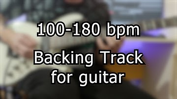 3 string sweep arpeggio backing track for guitar