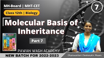 Molecular Basis of Inheritance | Class 12th Biology | Part 7