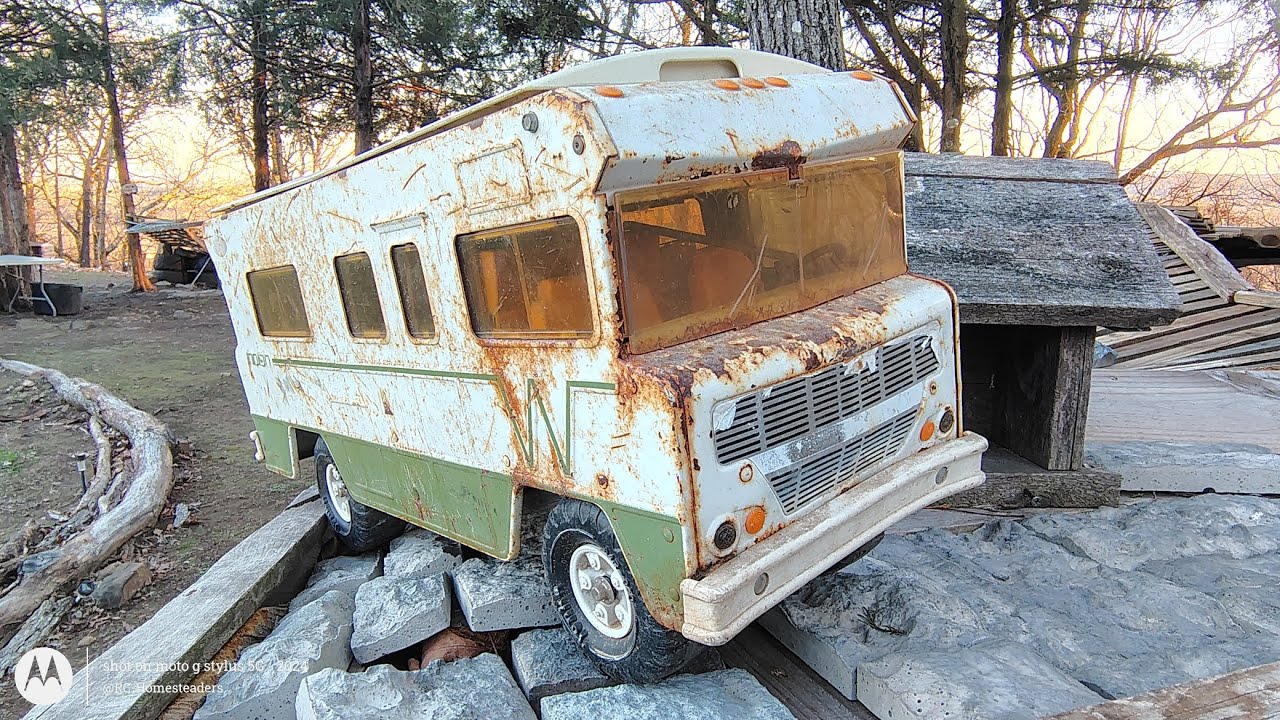 Vintage 1970's Tonka Indian Winnebago Motorhome Find of a Lifetime