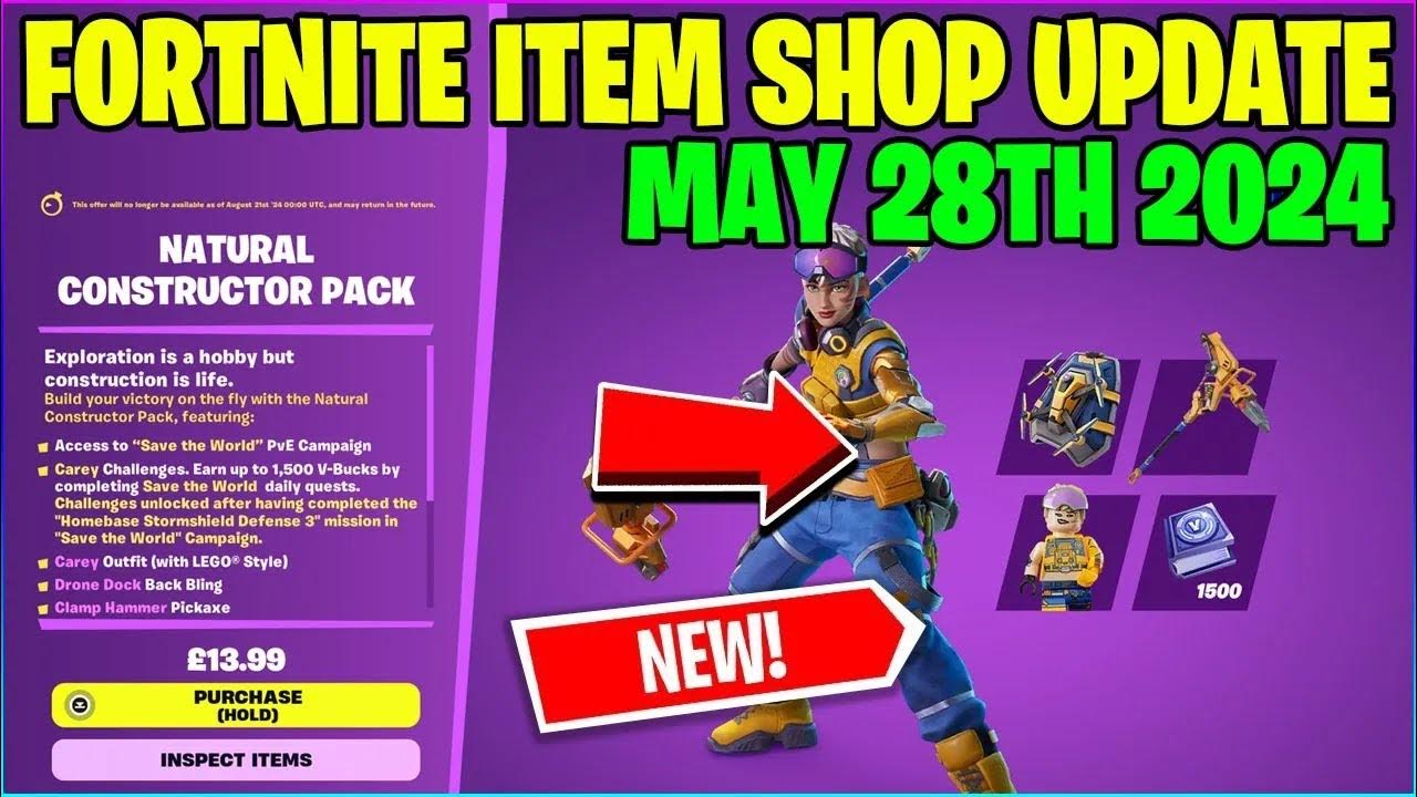 2 *NEW* STARTER PACKS! Fortnite Item Shop [May 29th, 2025] (Fortnite