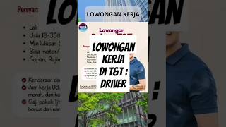 Lowongan Kerja Terbaru Driver #lowongankerjahariini #lowongankerja #loker #driver #lokerterbaru Lowongan Kerja Terbaru Driver #lowongankerjahariini #lowongankerja #loker #driver #lokerterbaru