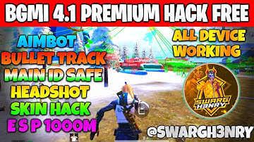 BGMI HACK 4.1 | BGMI 4.1 MOD APK | BGMI ESP HACK | BGMI NEW HACK TODAY | HOW TO HACK BGMI HACK