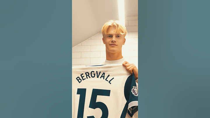 Lucas Bergvall’s squad number is…🔥