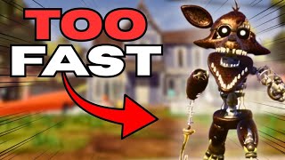 Foxy is EVEN FASTER Than Fredbear in Hello Neighbour... 