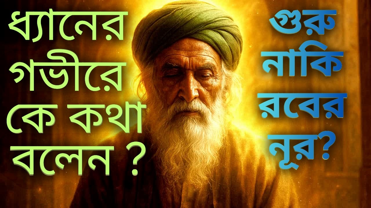 ধ্যানের গভীরে কে কথা বলেন ? গুরু নাকি রবের নূর ? নিগুর তত্ত্বকথা_তাওহীদ জগতের কথা_তাওহীদের মূল কথা
