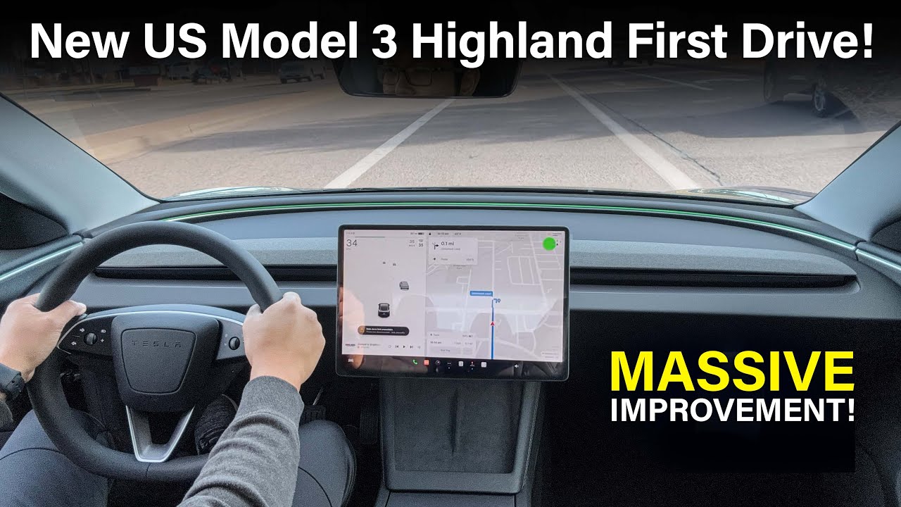 Tesla Model 3 (Highland) test drive: Making a good first impression 