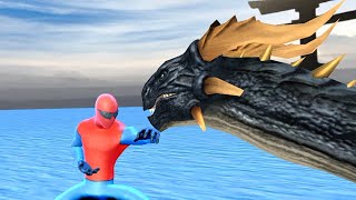 spiderman vs dragons - superhero fighting game android screenshot 1