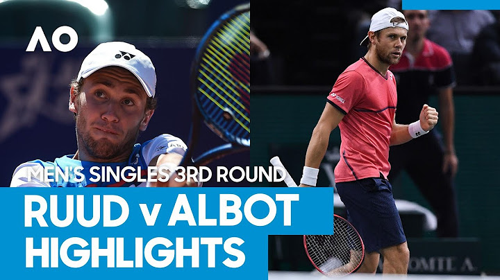 Casper Ruud vs Radu Albot Match Highlights (3R) | Australian Open 2021