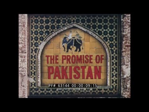" THE PROMISE OF PAKISTAN "  1960s DOCUMENTARY FILM  KARACHI  MOHENJO-DARO  INDUS VALLEY  63144