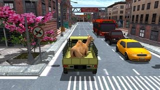 Eid Ul Azha Animal Camel Cow Goat Transport Truck Simulator screenshot 3