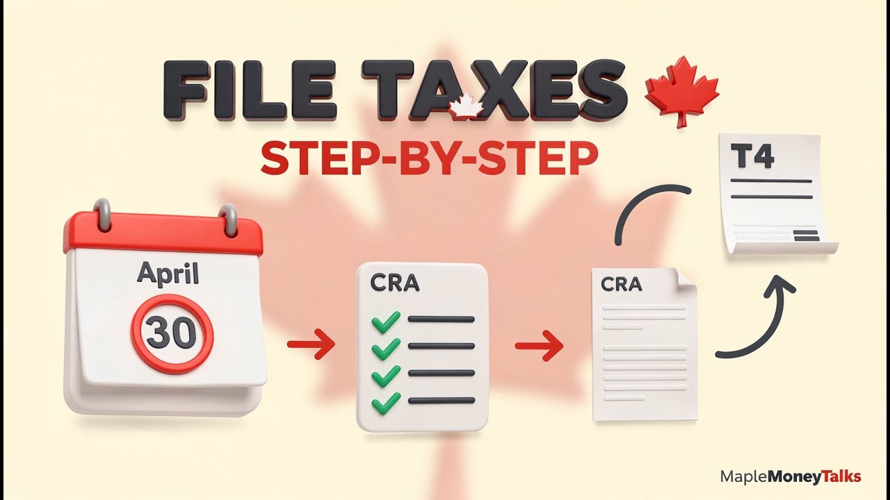 How to File Your Taxes in Canada 2025 | Step-by-Step for Beginners
