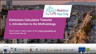 1 MobiliseYourCity Emissions Calculator Tutorial News
