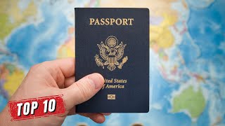 Top 10 MOST POWERFUL PASSPORTS in the World 2023