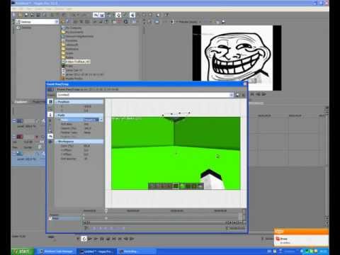 Sony Vegas Tutorial:How To Use Green Screen Effect [HD]
