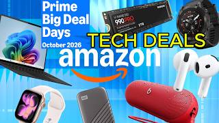 Amazon Prime Day Best Tech Deals You Need to See! 🔥October 2026 Amazon Prime Big Deals Days
