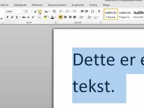 Video: Hvordan Redigere Tekst I Word