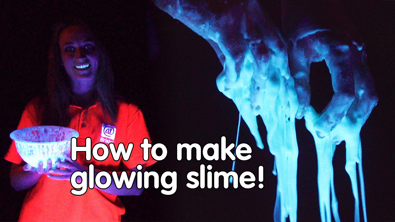 How to make glowing slime | Do Try This At Home | We The Curious, image size:1280x720