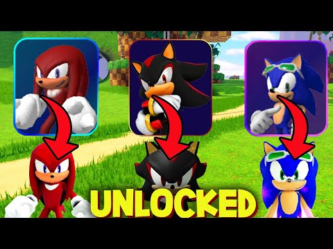 HOW TO GET ALL CHARACTER LOCATIONS in SONIC SPEED SIMULATOR! (Character  Locations) 