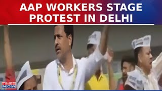 AAP Workers Stage Protest In Delhi Over Delhi CM Arvind Kejriwal's Arrest In Liquorgate Probe | News