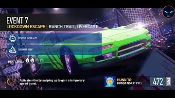 NFS No Limits | BLACKRIDGE BREAKOUT | Day 5 - HIDEAWAY | Event 7- Lockdown Escape | HONDA NSX (1991)