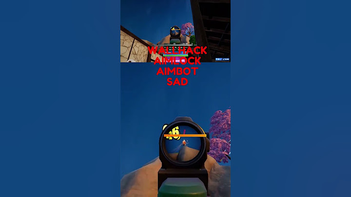 I REPORTED A #HACKER AND #FORTNITE BAN HIM ASAP!!