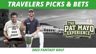 2023 Travelers Championship Picks, Bets, One and Done | 2023 US Open Recap, Cust Hits Wyndham Clark