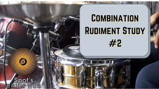 Combination Rudiment Study #2 | Drum Lesson