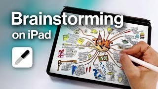 Brainstorming Ideas on iPad!! [ Map Note ] screenshot 4
