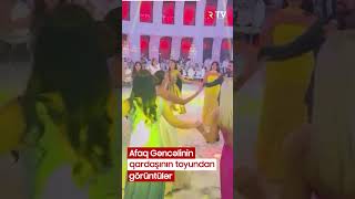 Afaq Gəncəlinin Qardaşının Toyundan Görüntülər - Rtv