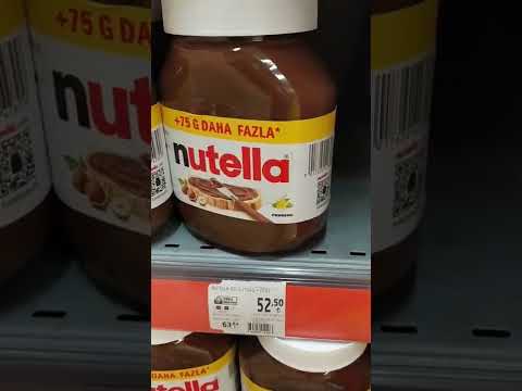 سعر النوتيلا في تركيا مفاجأة 