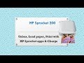 Sprocket 200 : Unbox, Load paper, use HP Sprocket apps to print & Charge