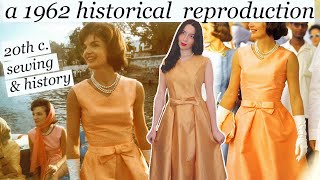 Making Jackie Kennedy&#39;s Peach Dress