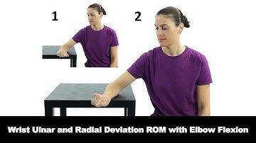 Wrist Ulnar & Radial Deviation with Elbow Flexion for Wrist Pain - Ask Doctor Jo