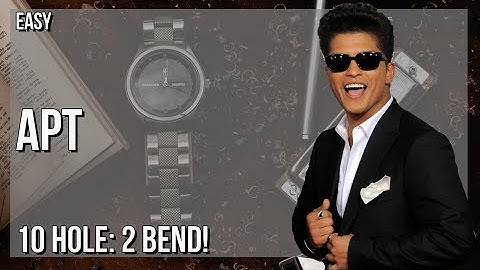 How to play APT by Rose & Bruno Mars on Diatonic Harmonica 10 Holes (Tutorial)