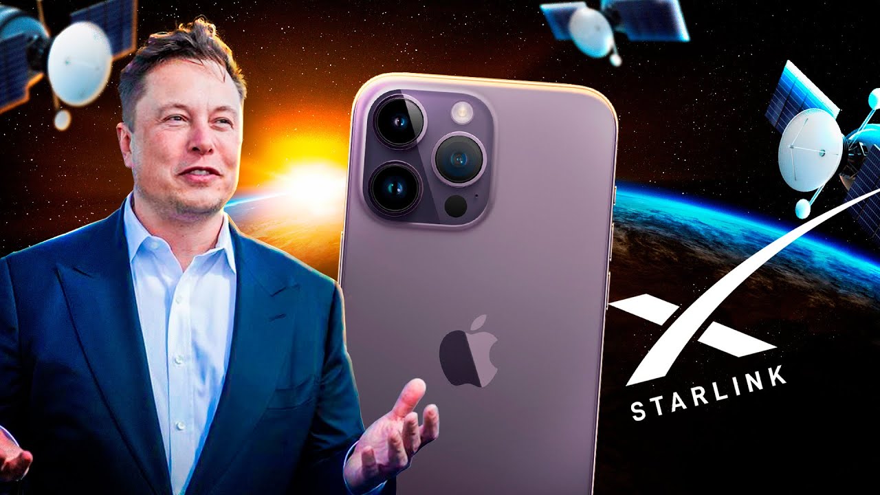 ELON MUSK MOSTROU O FUTURO DA CONEXÃO NOS SMARTPHONES! Starlink, iPhone