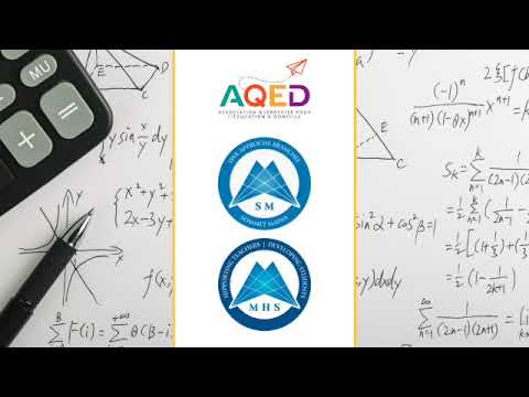 Présentation Sommet Math en partenariat avec l'AQED