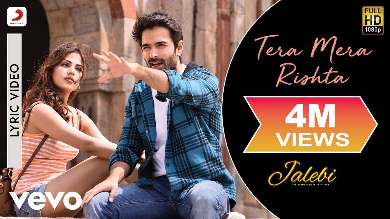 Tera Mera Rishta Lyric Video   JalebiKKShreya GhoshalVarun  RheaTanishk Bagchi