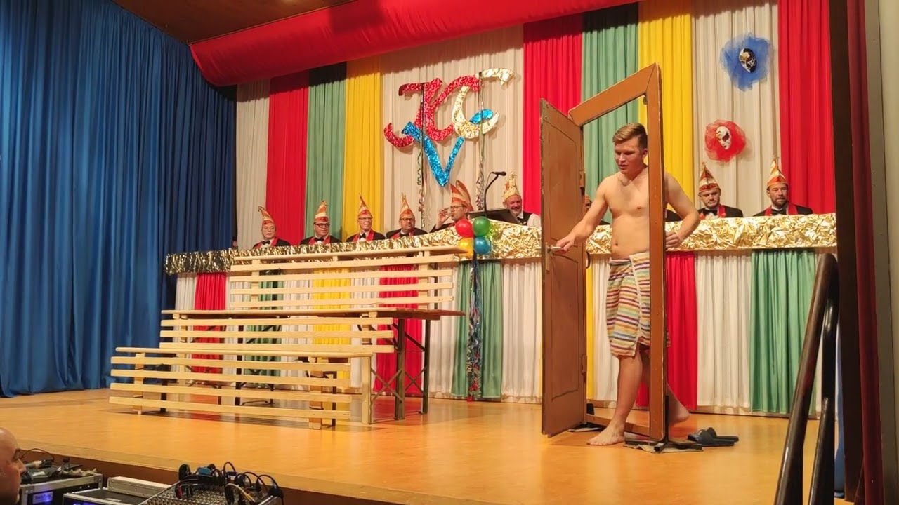 KCV Prunksitzung 2024 - Sketch Sauna 