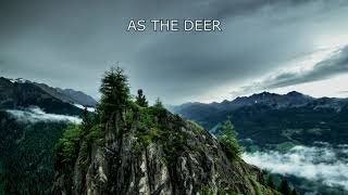 Video thumbnail of "As The Deer I Piano Instrumental Hymn with Lyrics I Key of C"