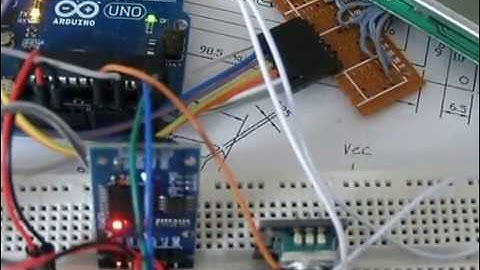 weather station with clock on KTM-S1201 display