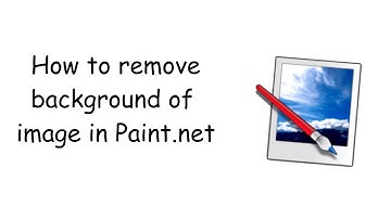 How to remove background of an image in Paint.net